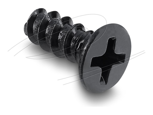[60988] Delock Schrauben-Kit - M4 x 10 mm - Schwarz (Packung mit 50)