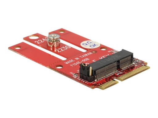 [62858] Delock Adapter Mini PCIe > M.2 Key E slot - Interne