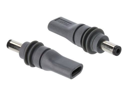 [91827] Delock Netzteil - USB-C (W) zu DC-Anschluss 5,5 mm x 2,1 mm (M)