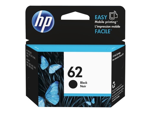[C2P04AE#LS1] HP 62 Black original Ink Cartridge - Original - Tintenpatrone