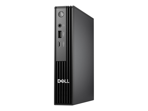 [63MDY] Dell Pro Micro QCM1250 - Micro - Core Ultra 7 265T / 1.5 GHz - RAM 16 GB - SSD 512 GB - NVMe, TLC - Intel Graphics - 1GbE, Bluetooth, Wi-Fi 6E - WLAN: Bluetooth, 802.11a/b/g/n/ac/ax (Wi-Fi 6E)