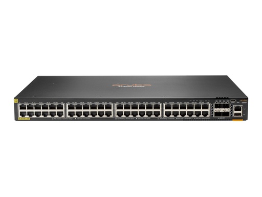[S0M84AR] HPE Aruba Networking CX 6200F 48G Class 4 PoE 4SFP 370W Switch - Switch - max. Stapelentfernung 10 km - L3 - managed - 48 x 10/100/1000 (PoE+)