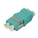 [S215481] Synergy 21 LWL-Kupplung LC-Buchse/LC-Buchse 50/125u Multimode duplex PVC aqua ohne Flansch - Multimode-Faser - Duplex