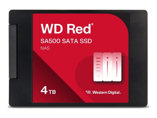 [WDS400T2R0A] WD Red SA500 WDS400T2R0A - SSD - 4 TB - intern - 2.5" (6.4 cm)