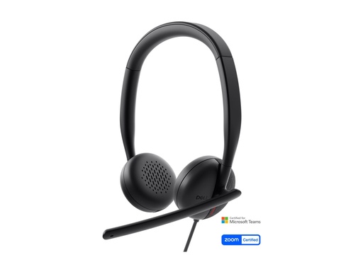 [WH3024-DWW] Dell Wired Headset WH3024 - Headset - On-Ear