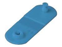 [97032-BLUE] Zebra Armband-Clips - Blau (Packung mit 275)