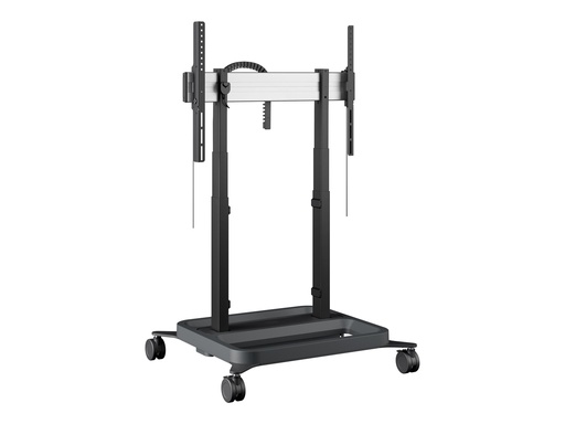 [RISE 5305] Optoma RISE 5305 - Wagen - motorisierter Lift - für Flachbildschirm - Anti-Kollisionsfunktion - Schwarz - Bildschirmgröße: up to 218 cm (up to 86")