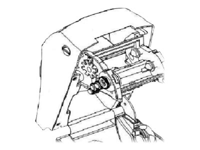 [P1012845-014] Zebra Obere Abdeckungseinheit