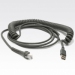 [CBA-U12-C09ZAR] Zebra USB-Kabel - USB - 2.7 m - gewickelt