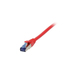 [S216893] Synergy 21 Patchkabel RJ45 Cat6a 500Mhz rot S-STP S/FTP TPE/LSZH Superflex AWG26 - Kabel - Netzwerk