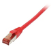 [S216689] Synergy 21 Patchkabel RJ45, CAT6 250Mhz, 0,15m rot, S-STP(S/FTP), TPE/LSZH(Superflex), , - Kabel - Digital/Daten