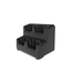 [CRD-EC5X-4SCOL-01] Zebra 4-Slot Charge Only Locking Cradle - Handgerät-Ladeständer und Netzteil