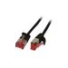 [S217274] Synergy 21 Patchkabel RJ45 CAT6 250Mhz schwarz U/FTP slimline rund d - Kabel - Netzwerk