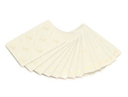 [104523-120] Zebra Premier Plus - Polyvinylchlorid (PVC) - glänzend - 30 mil - weiß - CR-80 Card (85.6 x 54 mm)