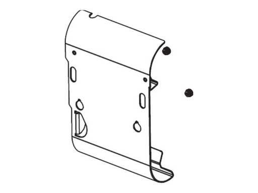 [G41383M] Zebra Medien-Rückspulplatten-Set - für Xi Series
