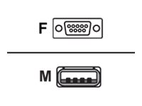 [CBL-500-300-S00-09] HONEYWELL Seriell / Netzkabel - USB (M) zu DB-9 (W)