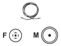 [LS61231] Lancom AirLancer Cable NJ-NP - Antennenkabel - Anschlußstück Serie N (W)