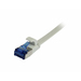 [S216863V2] Synergy 21 Patchkabel RJ45 Cat6a 500Mhz grau U/FTP flach TPE Superflex AWG32 - Kabel - Netzwerk