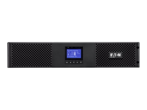 [9SX3000IR] Eaton 9SX 9SX3000IR - USV (Rack - einbaufähig) - Wechselstrom 200/208/220/230/240 V - 2700 Watt - 3000 VA - RS-232, USB - Ausgangsanschlüsse: 9 - PFC - 2U - 48.3 cm (19")