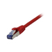 [S217206] Synergy 21 Patchkabel RJ45 CAT6A 500Mhz rot S-STP S/FTP Komponent getestet GHMT - Kabel - Netzwerk
