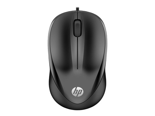 [4QM14AA#ABB] HP Kabelgebundene Maus 1000 - Beidhändig - USB Typ-A - 1200 DPI - Schwarz