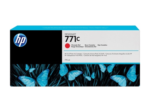 [B6Y08A] HP 771C - 775 ml - Chromatic Red - original -