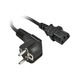 [S215387] Synergy 21 Kabel Strom 230V Schutzkontakt CEE7 St Kaltgeräte IEC-C13 Bu