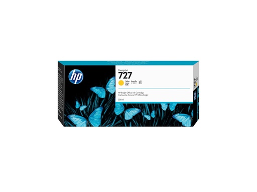 [F9J78A] HP 727 - 300 ml - mit hoher Kapazität - Gelb