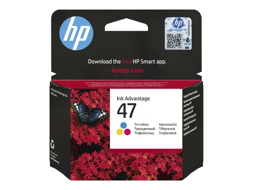 [6ZD61AE#BHK] HP 47 - 14 ml - Farbe (Cyan, Magenta, Gelb) -