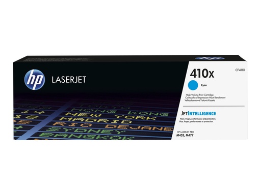 [CF411X] HP 410X - Hohe Ergiebigkeit - Cyan - original - LaserJet - Tonerpatrone (CF411X)