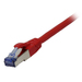 [S216466] Synergy 21 Patchkabel RJ45 CAT6A 500Mhz rot S-STP S/FTP AWG26 LSZH - Kabel - Netzwerk
