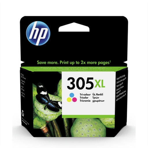[3YM63AE#UUS] HP Tinte 3YM63AE 305XL XL c m y - Original - Tintenpatrone - Original - Tintenpatrone