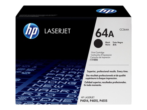 [CC364A] HP 64A - Schwarz - original - LaserJet - Tonerpatrone (CC364A)