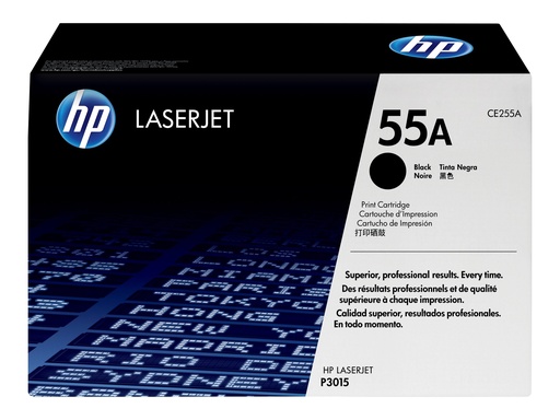 [CE255A] HP 55A - Schwarz - original - LaserJet - Tonerpatrone (CE255A)