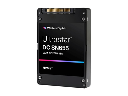 [0TS2460] WD Ultrastar DC SN655 WUS5EA1A1ESP7E1 - SSD - 15.36 TB - intern - 2.5" (6.4 cm)