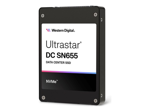 [0TS2463] WD Ultrastar DC SN655 WUS5EA1A1ESP7E3 - SSD - 15.36 TB - intern - 2.5" (6.4 cm)