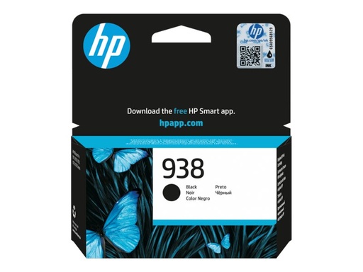 [4S6X8PE] HP 938 - Schwarz - original - Tintenpatrone