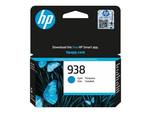 [4S6X5PE] HP 938 - Cyan - original - Tintenpatrone