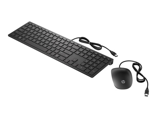 [4CE97AA#ABD] HP Pavilion 400 - Tastatur-und-Maus-Set - USB