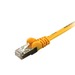 [S215180] Synergy 21 Kabel Patch-RJ45 S-FTP SF/UTP CAT5e*gelb* - Kabel - Netzwerk