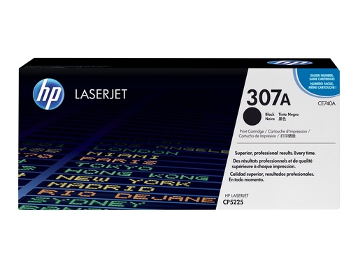 [CE740A] HP 307A - Schwarz - original - LaserJet - Tonerpatrone (CE740A)