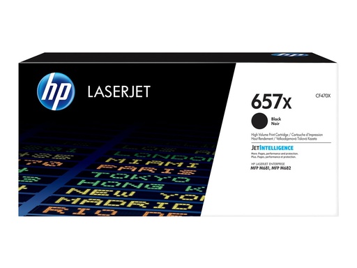 [CF470X] HP 657X - Hohe Ergiebigkeit - Schwarz - original - LaserJet - Tonerpatrone (CF470X)