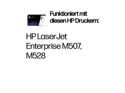 [CF289A] HP 89A - Schwarz - original - LaserJet - Tonerpatrone (CF289A)