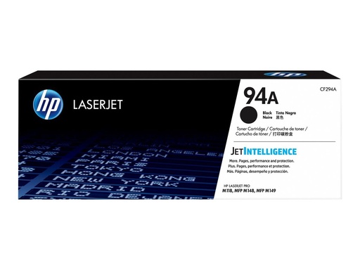 [CF294A] HP 94A - Schwarz - original - LaserJet - Tonerpatrone (CF294A)