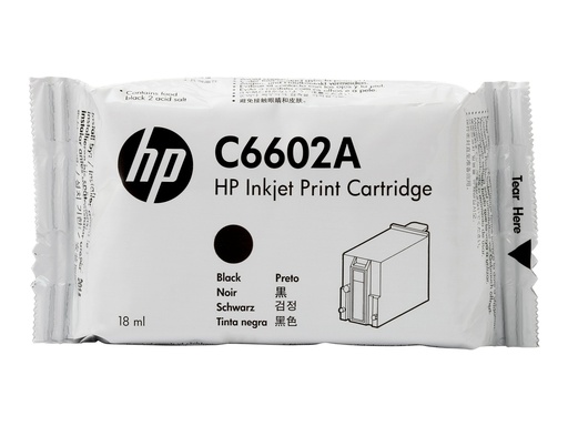 [C6602A] HP  18 ml - Schwarz - kompatibel - Tintenpatrone