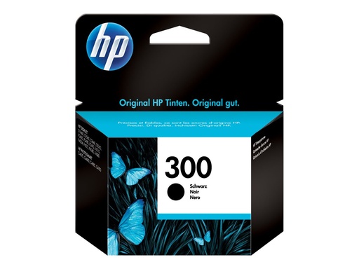 [CC640EE#BA3] HP 300 - 4 ml - Schwarz - original - Tintenpatrone