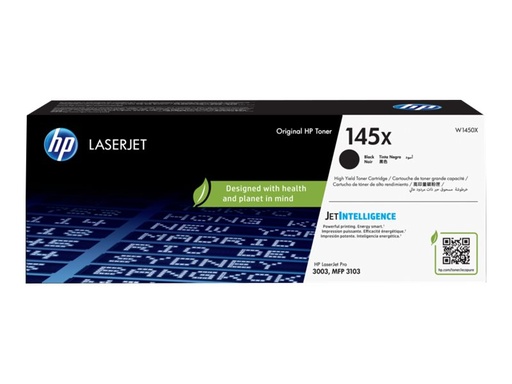 [W1450X] HP 145X - Hohe Ergiebigkeit - Schwarz - original - LaserJet - Tonerpatrone (W1450X)