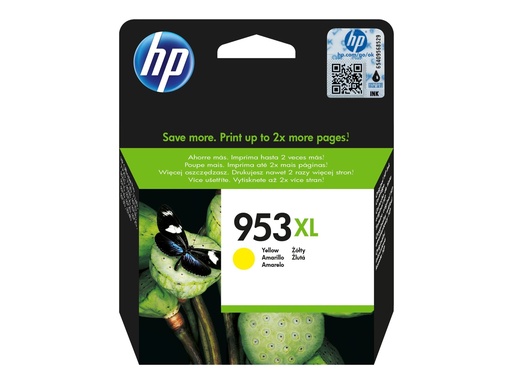 [F6U18AE#BGX] HP 953XL - 18 ml - Hohe Ergiebigkeit - Gelb