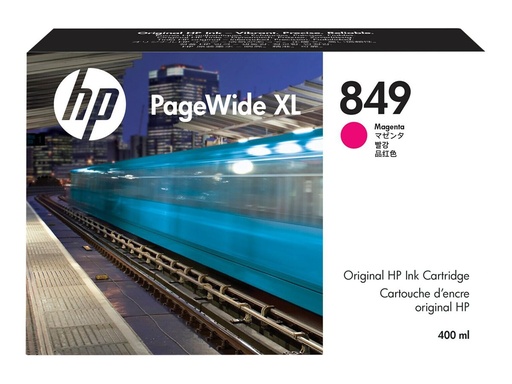 [1XB37A] HP 849 - 400 ml - Magenta - original - PageWide
