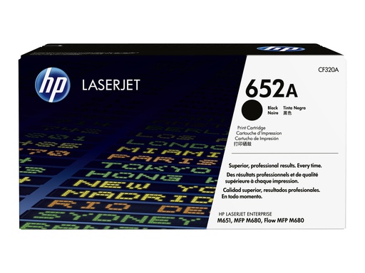[CF320A] HP 652A - Schwarz - original - LaserJet - Tonerpatrone (CF320A)